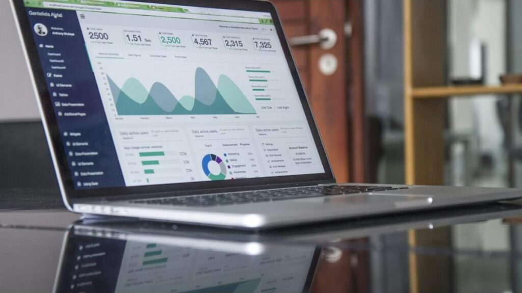 Dashboard comparing demand generation vs lead generation results